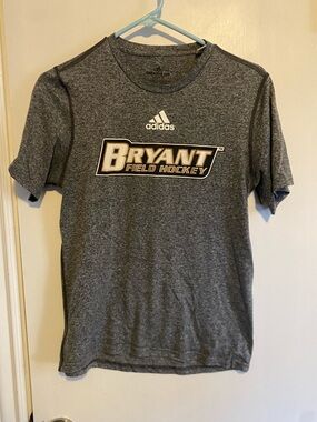 adidas Gray Bryant Field Hockey Short Sleeve Tee